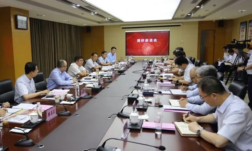 中泰證券黨委書記、董事長王洪到齊魯股交調研